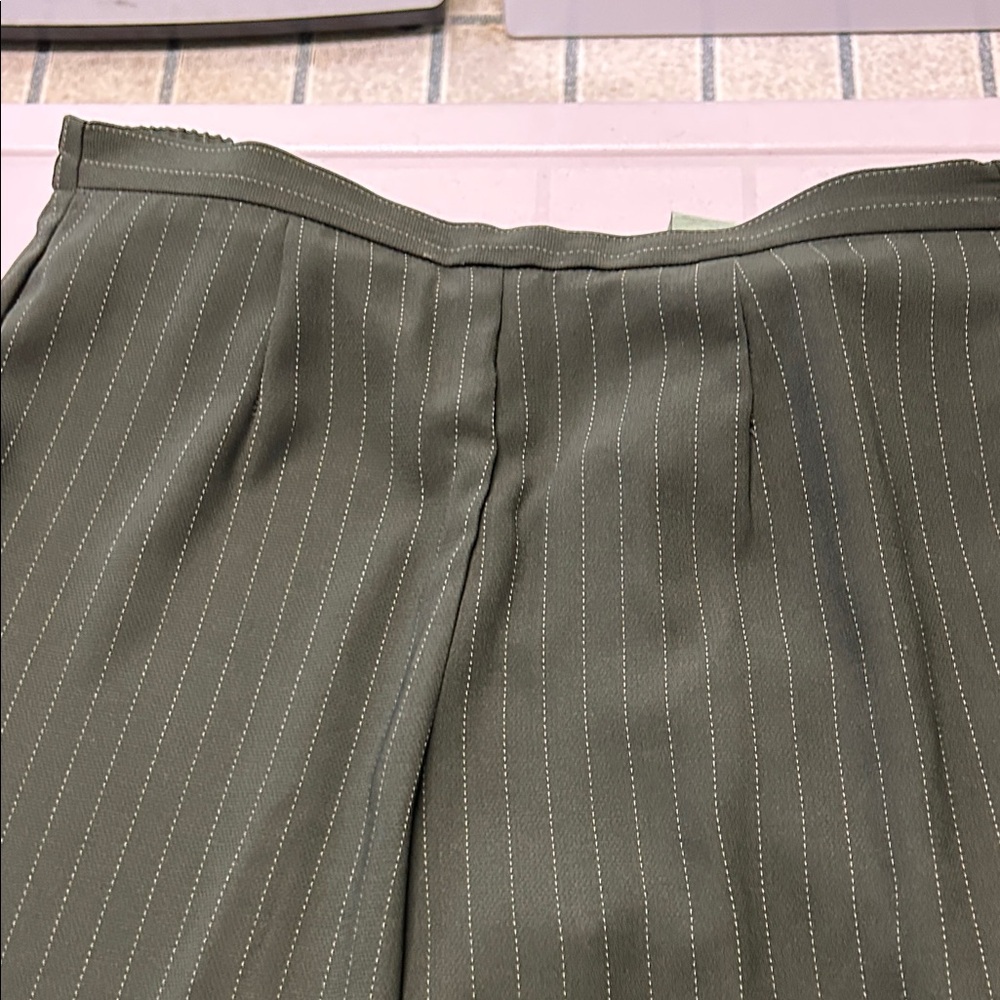 VINTAGE Women's Olive green Pantsuit 3 -piece set - Picture 14 of 17
